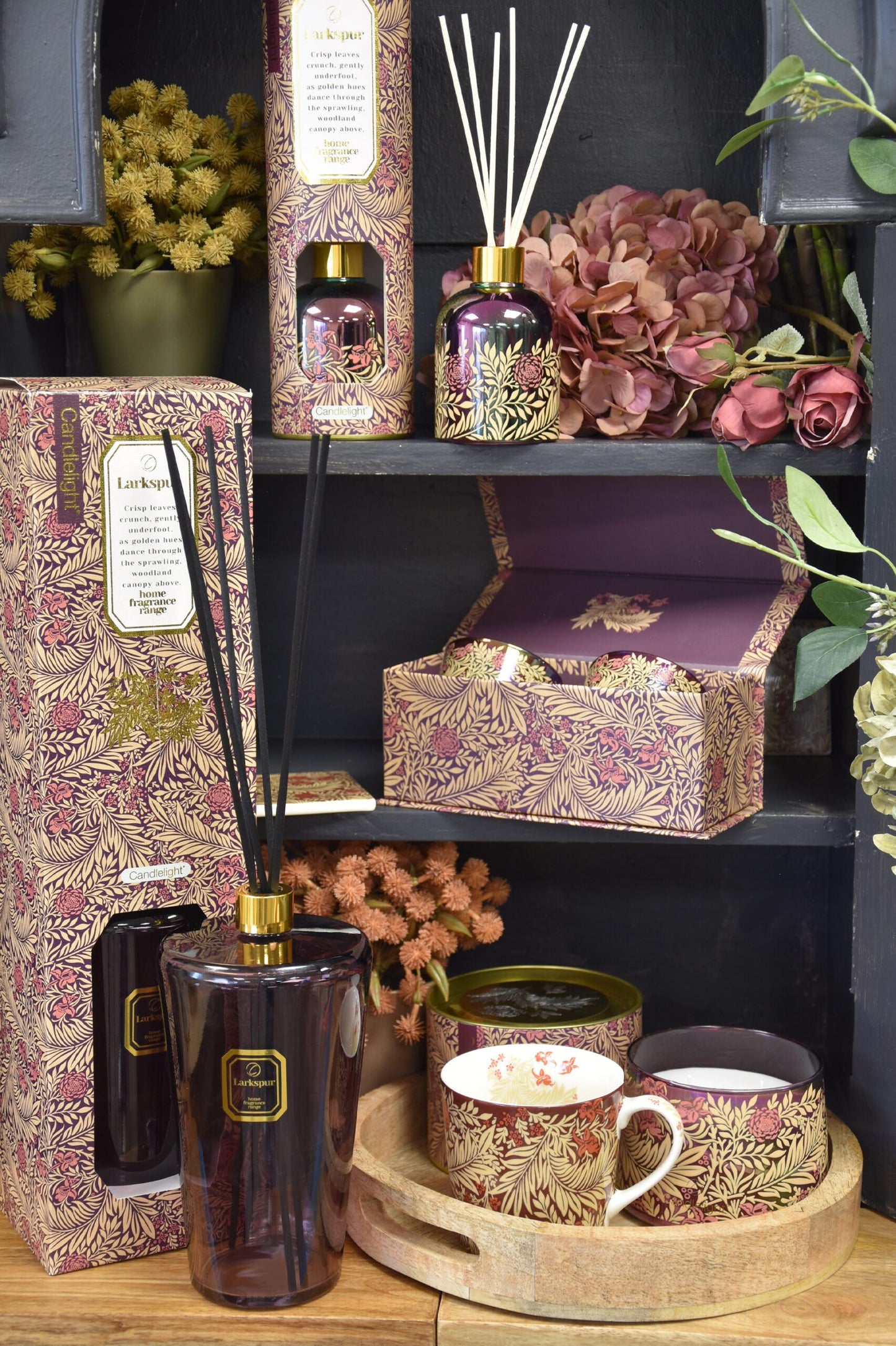 LARKSPUR – Ilmkerti Cassis 13x9cm.