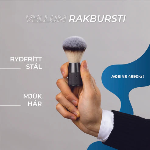 Chad grooming Vellum Rakbursti
